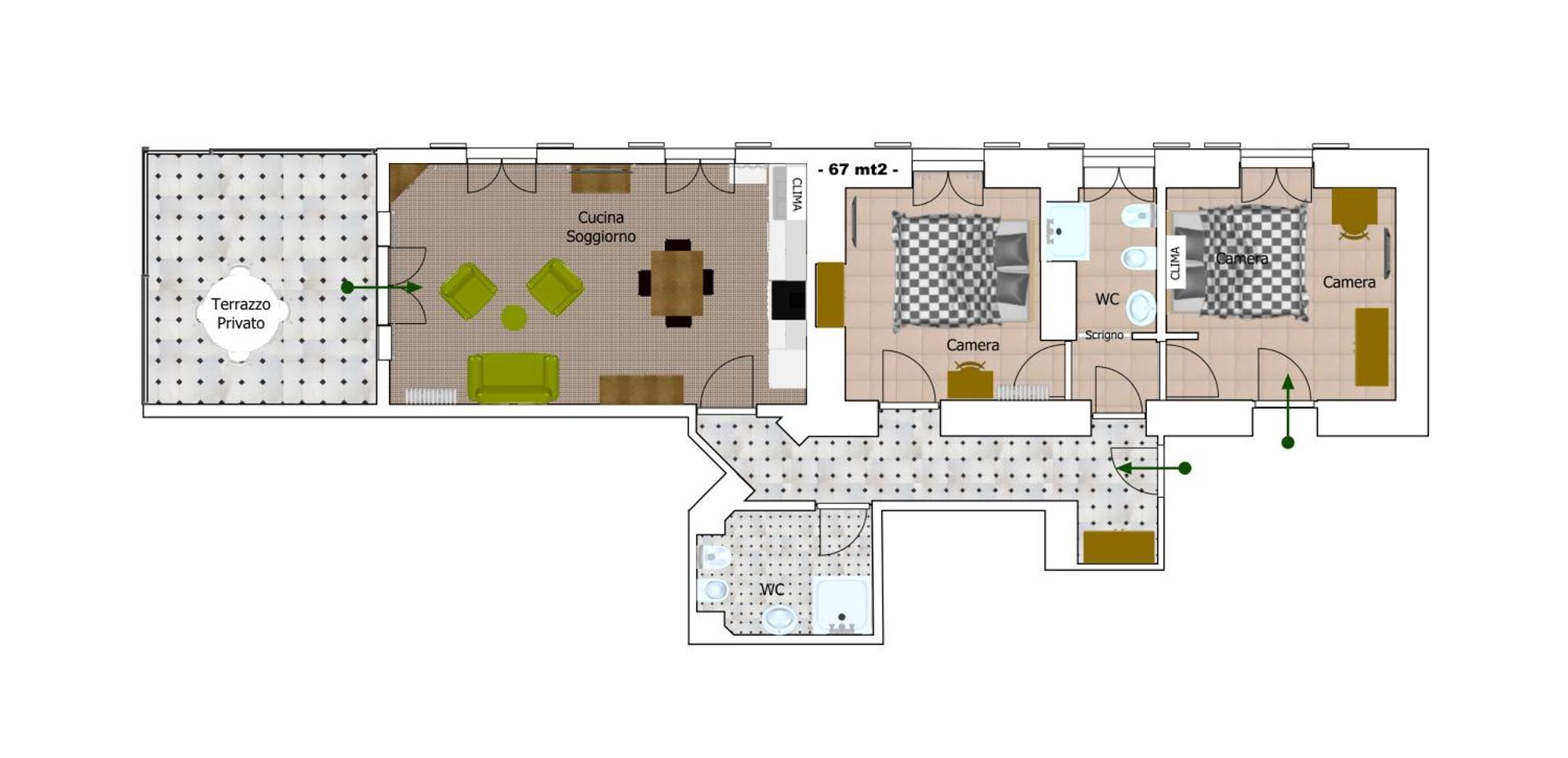 Villa Virginia Бордигера Номер фото